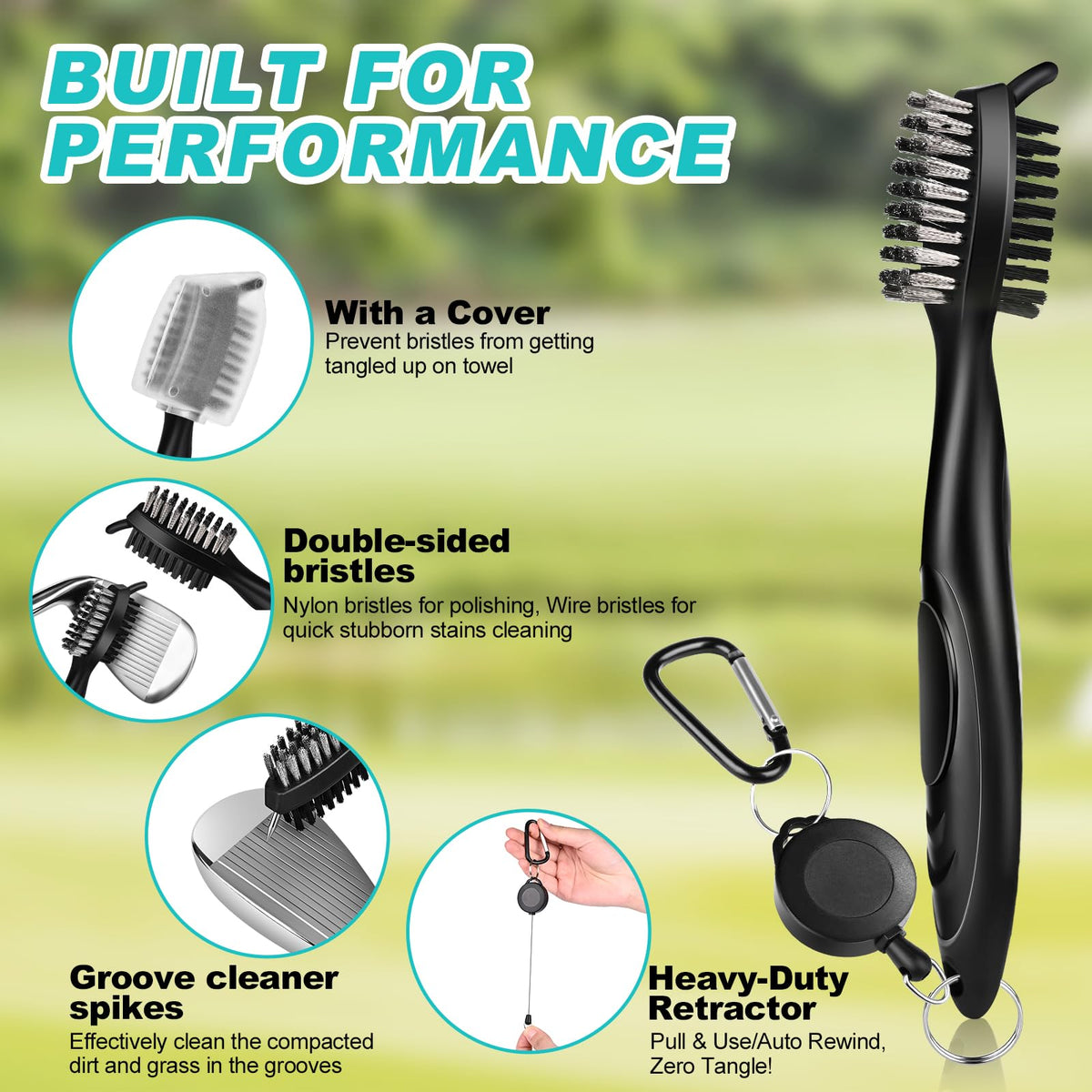 Wynaura ball marker divot tool provides solid balance for greenside work