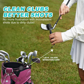 Wynaura bubble level aids quick alignment checks before your swing