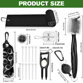 Wynaura gift box black: ready-to-gift presentation for golfers.