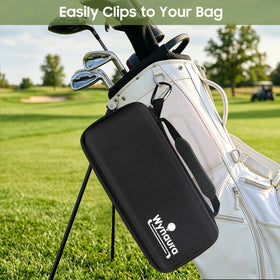 Large 10.4-inch profile keeps essentials organized without crowding your bag.