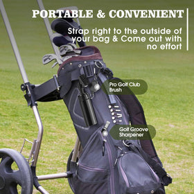 Retractable carabiner clip attaches to bag for quick access