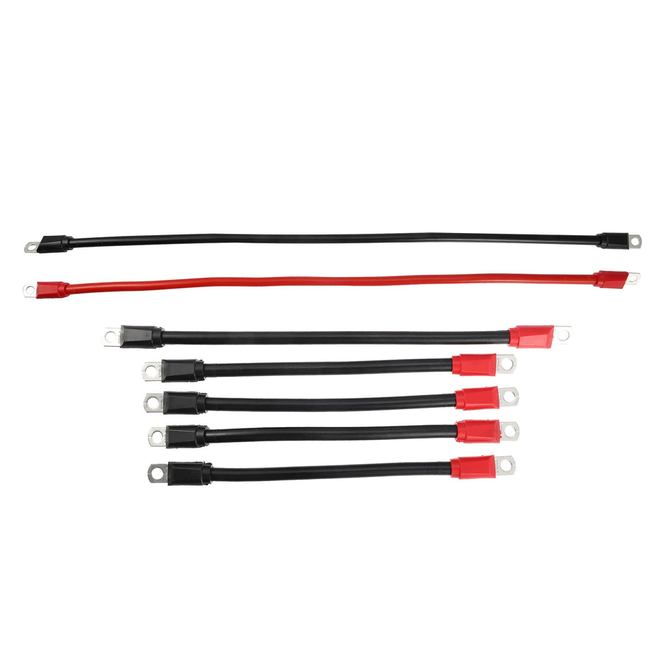 X AUTOHAUX EZGO TXT battery cable assembly view for easy replacement
