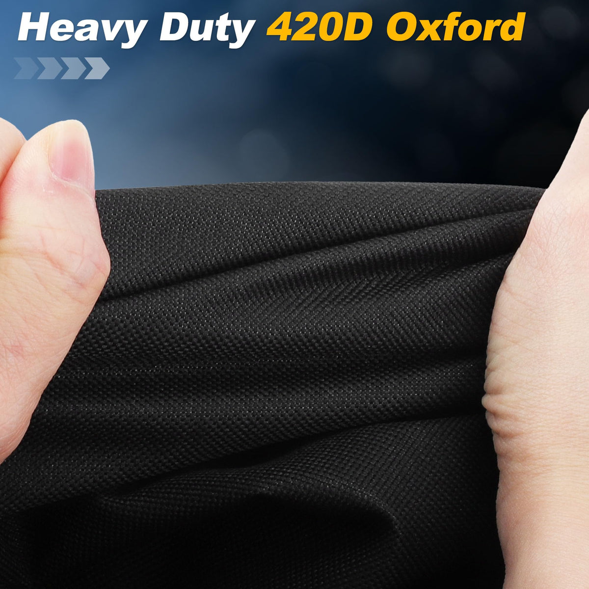 X AUTOHAUX cover with air vents maintains breathability and dryness