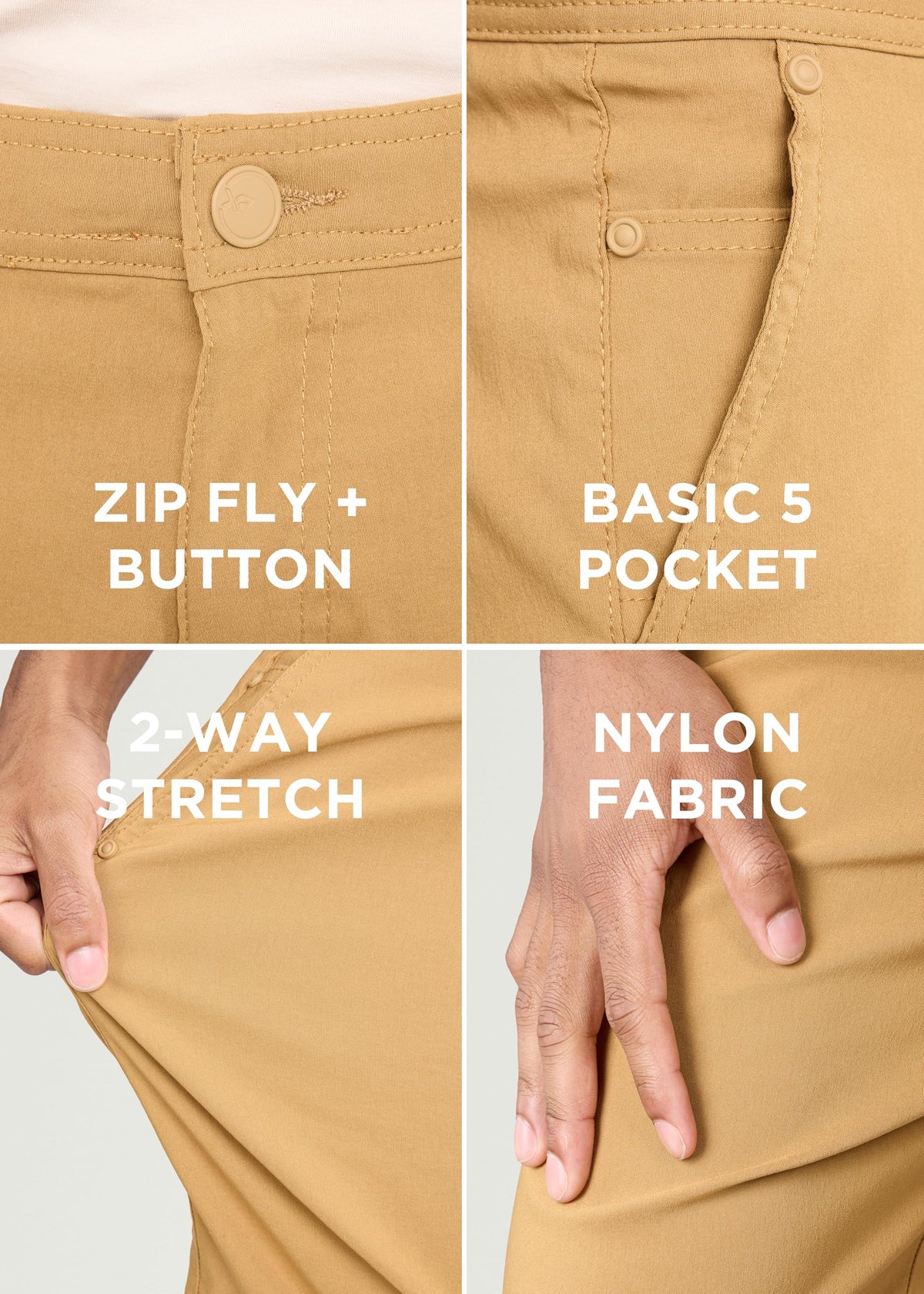 X RAY mens versatile shorts, transition from street to course