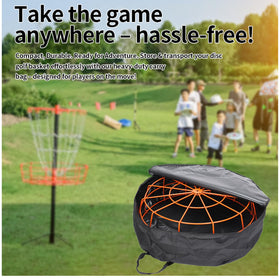 X-UFO Disc Golf Carrying Case lightweight bag reduces load on trips