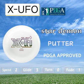 X-UFO PDGA-approved discs for tournament-ready practice and competition.
