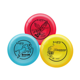 X-UFO Eagle Wings red putter for precise short-game training.