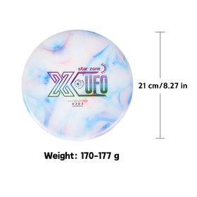 X-UFO Star Zone midrange disc with nebula colors for controlled mid-distance flights.