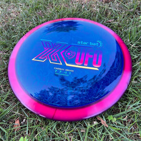 X-UFO Disc Golf Starter Set midrange in action highlighting versatile flight.