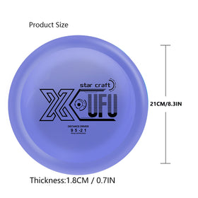 X-UFO mini disc for grip practice and warm-up drills