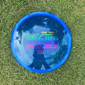 X-UFO Disc Golf Starter Set durable discs ready for outdoor play.