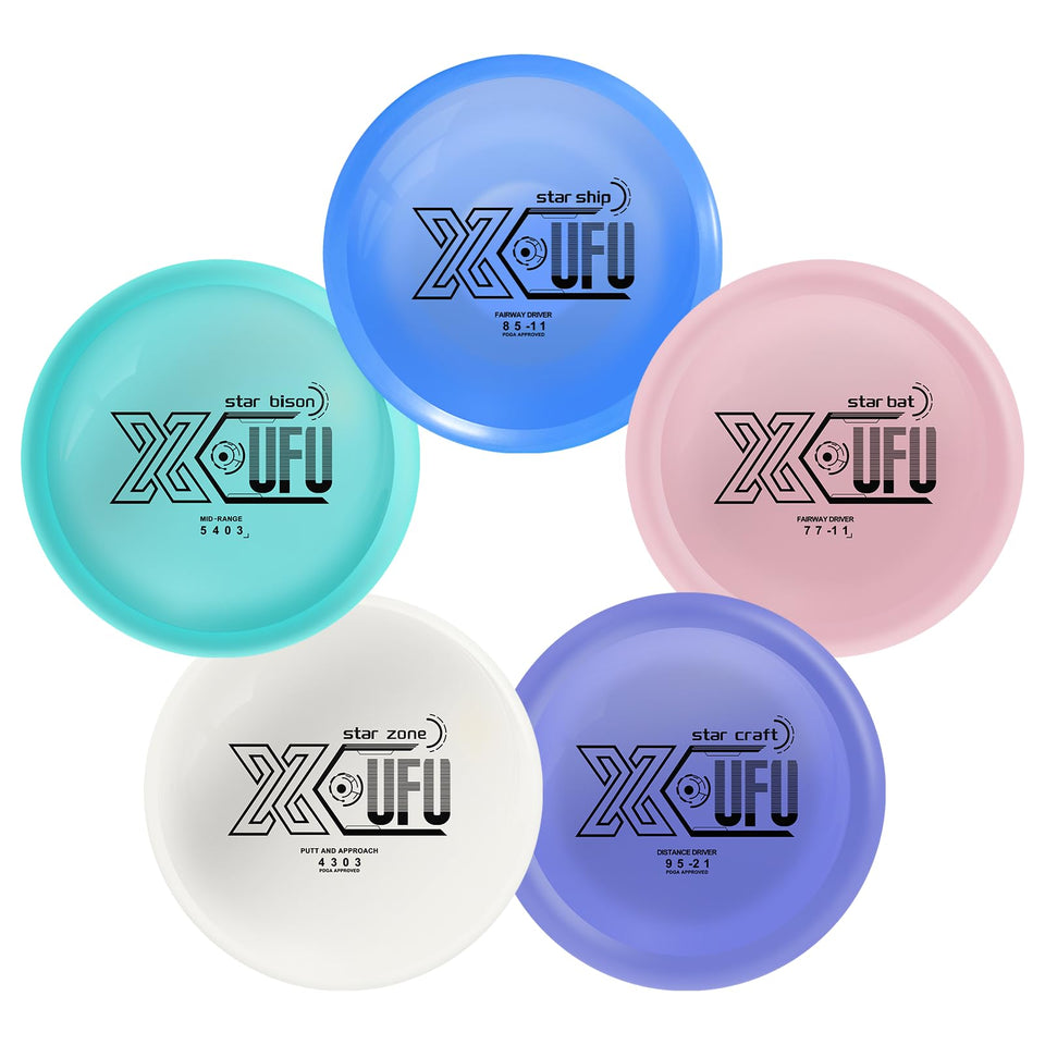 X-UFO putter disc for precise short-range shots ideal for beginners