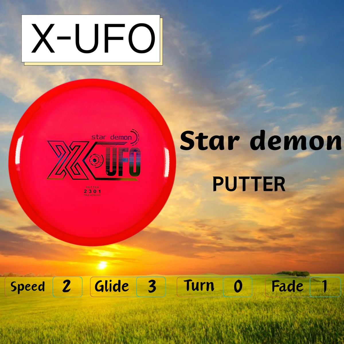 X-UFO ergonomic grip, comfortable palm fit for steady throws