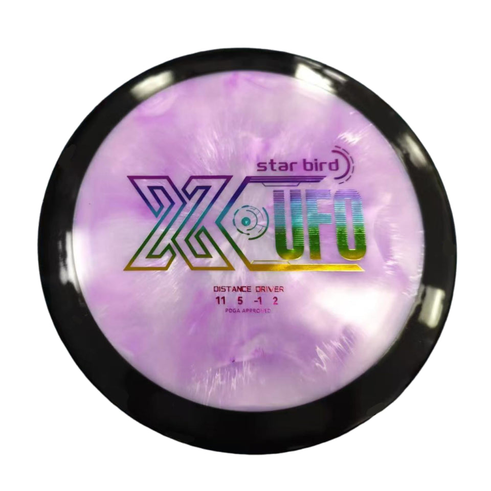 X-UFO Star Bird Disc long-distance flight focus for precise accuracy on fairways