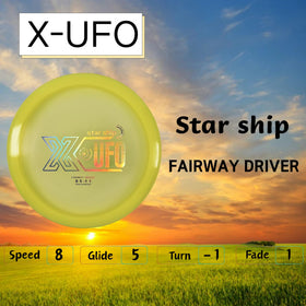 X-UFO Star Ship 8 driver, high-speed flight for long throws