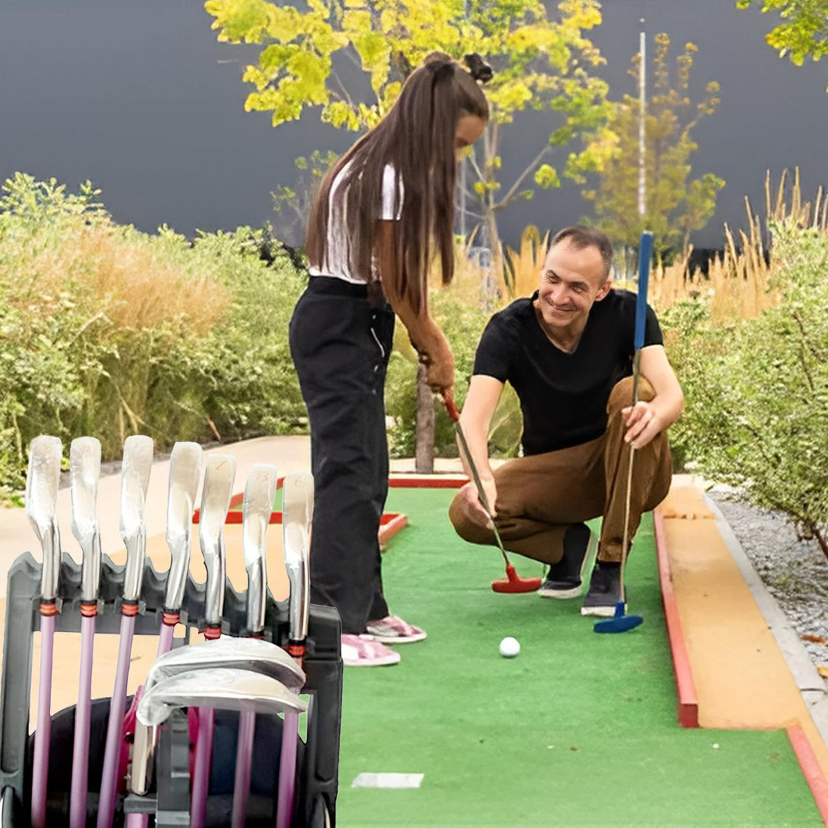 Xanadued Golf Club Organizer premium PP material for lightweight durability.