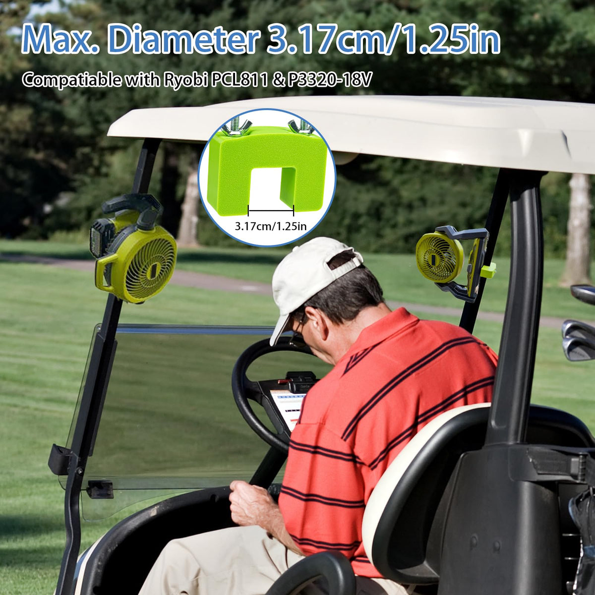 Xantheralis portable design allows easy removal and storage between rounds.