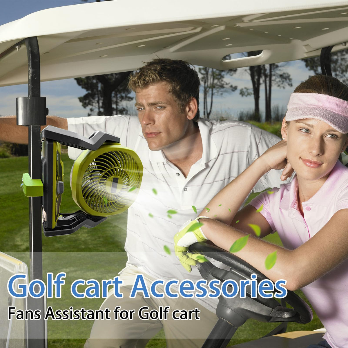 Xantheralis universal-fit 1.25-inch frame bracket supports most golf carts.