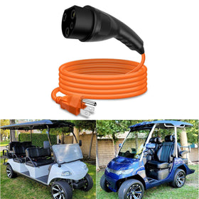 XDFDRF golf charging cable 120V 3-pin for efficient charging across supported carts.