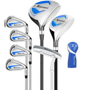 XDriveMax 7-Piece Driver close-up highlighting a premium grip for confident tee shots