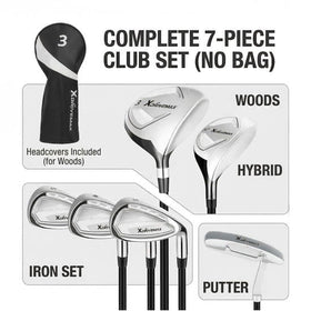 XDriveMax #9 iron cavity-back offers stability and soft feel.