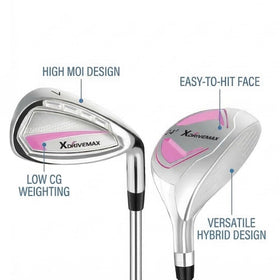 XDriveMax putter with alignment aids for stable, repeatable rolls.