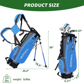XDriveMax bag and clubs ready for travel and family practice sessions.