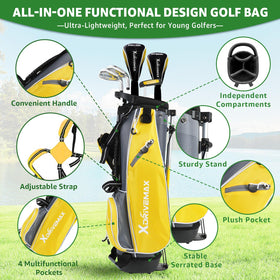 XDriveMax complete set yellow color with lightweight components for easy handling.