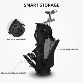 XDriveMax cooler pocket with velvet-lined spot stores drinks and valuables