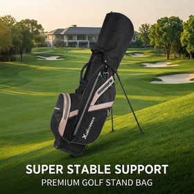 XDriveMax dual-strap design eases carrying during long rounds.