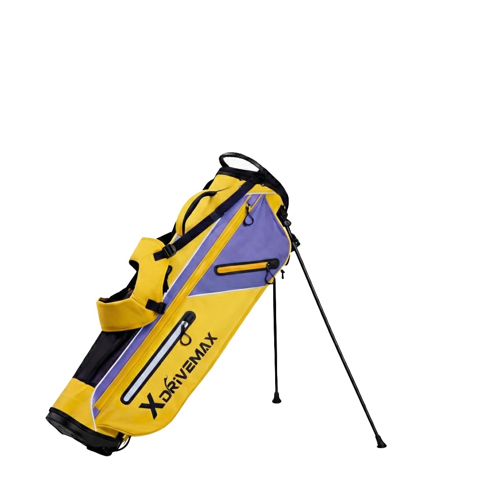 XDriveMax golf stand bag ultra-lightweight for effortless walking rounds