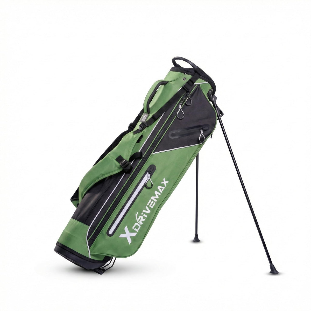 XDriveMax golf stand bag ultra-lightweight for easy walking rounds.