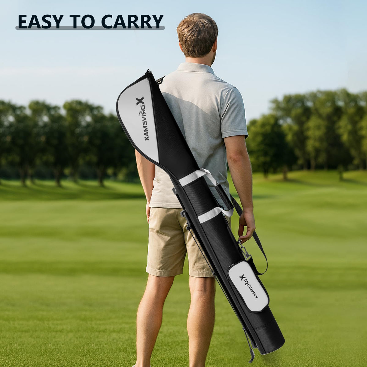 XDriveMax bag shows water and UV resistance for all-weather protection