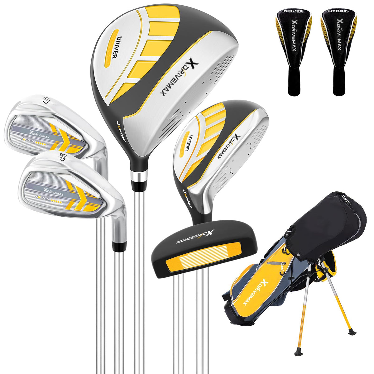 XDriveMax junior driver offers forgiving distance for young golfers.