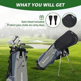 XDriveMax graphite shafts contribute to lighter, quicker swings