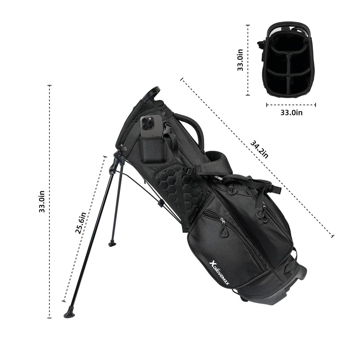XDriveMax organized pockets keep essentials within reach during play
