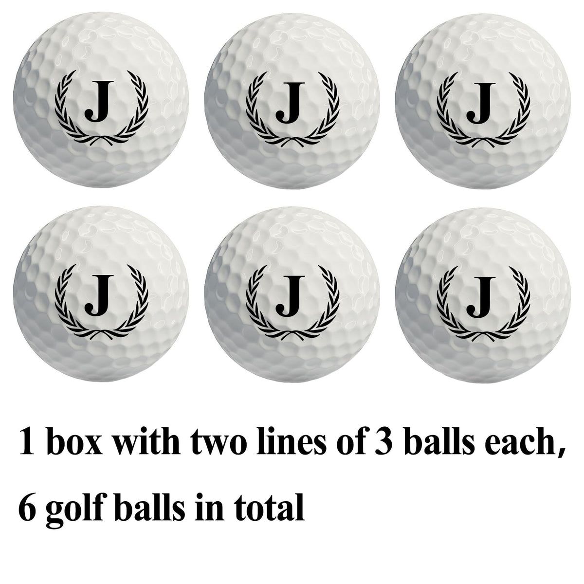 Premium packaging for Xeiwagoo six pack golf balls