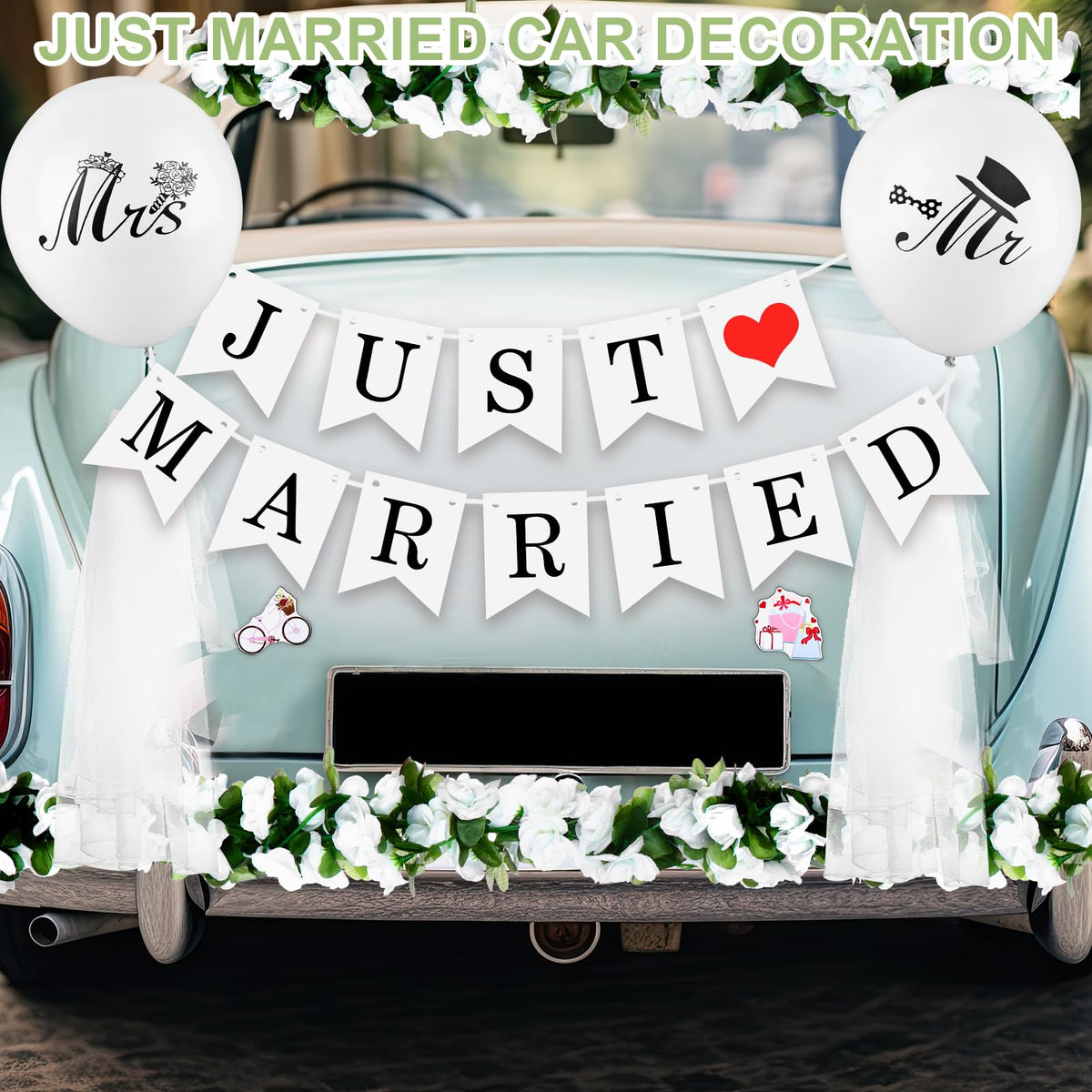 XEQWZVFR Elegant wedding decor set for photo ops