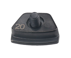 Close-up of XFDACOV 20g marking for precise identification.