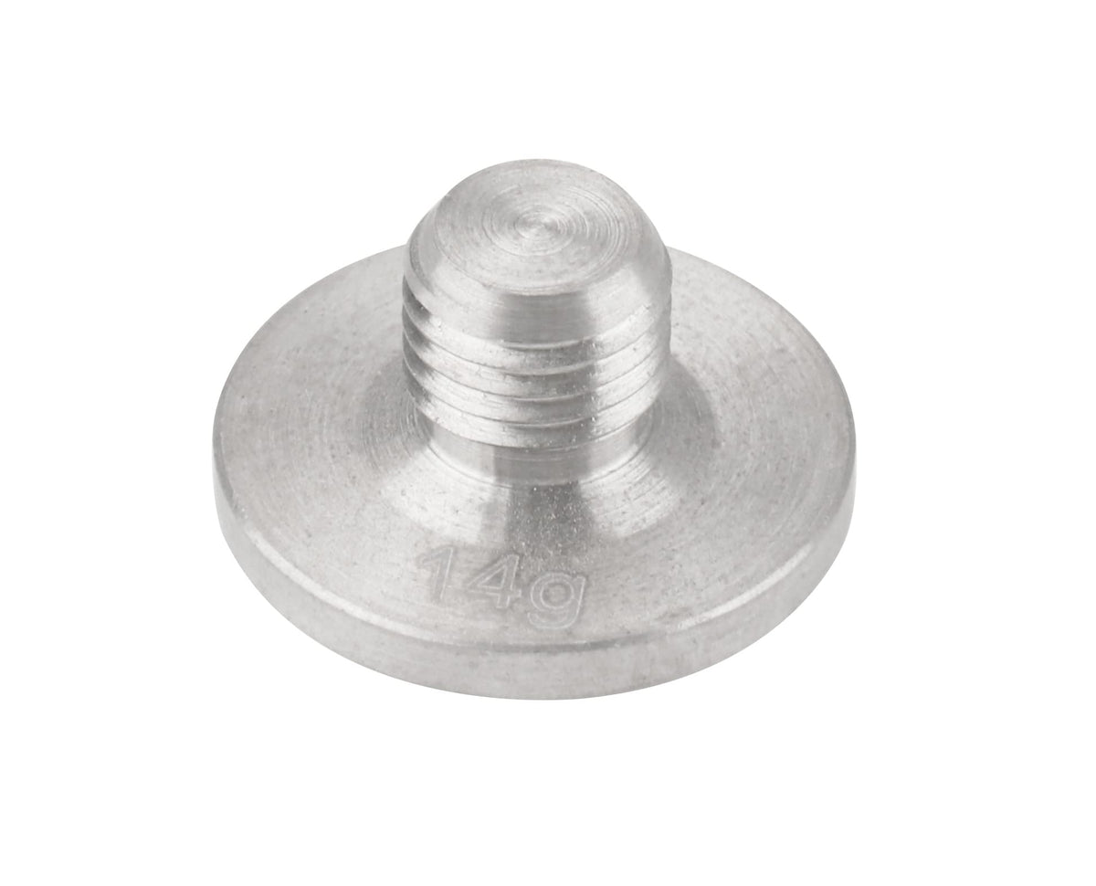XFDACOV 14g weight package for easy aftermarket replacement