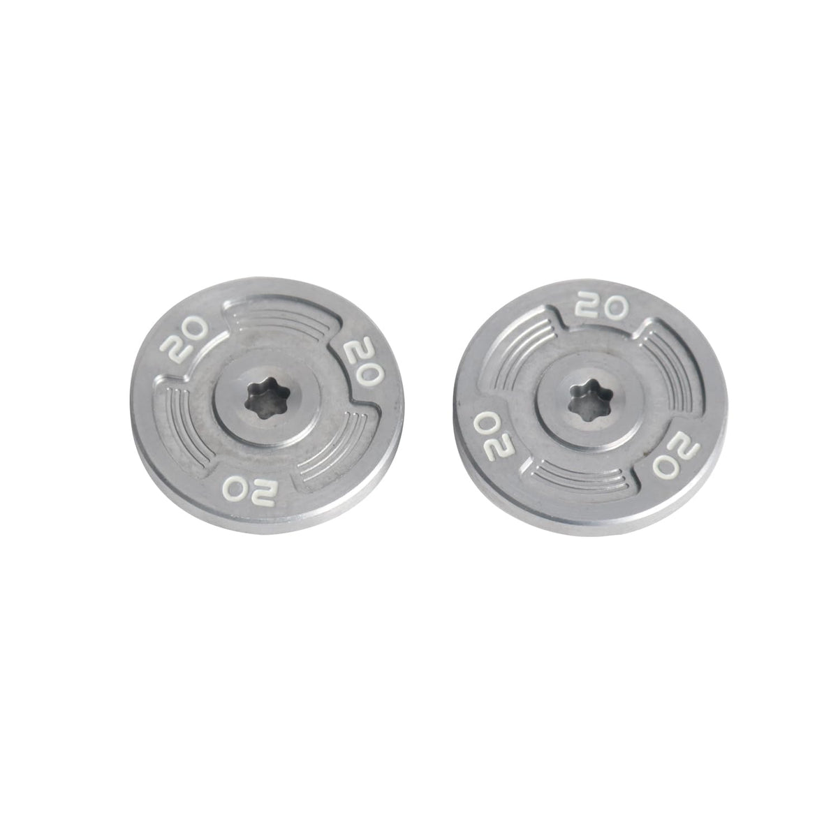 XFDACOV weight screw 2.5g red enhances club balance and feel on greens