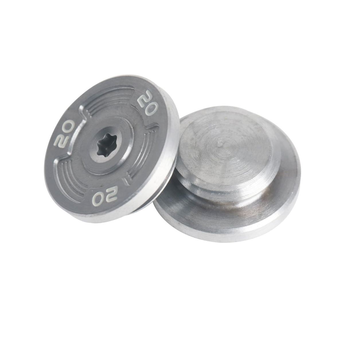 XFDACOV weight screw 7.5g silver for refined balance and control