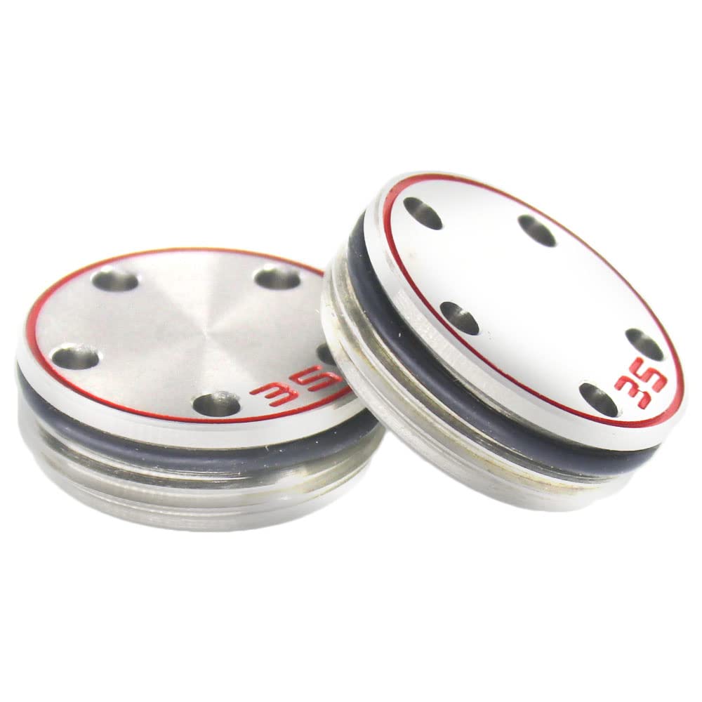 XFDACOV weights shown on a putter for quick on-course adjustments.