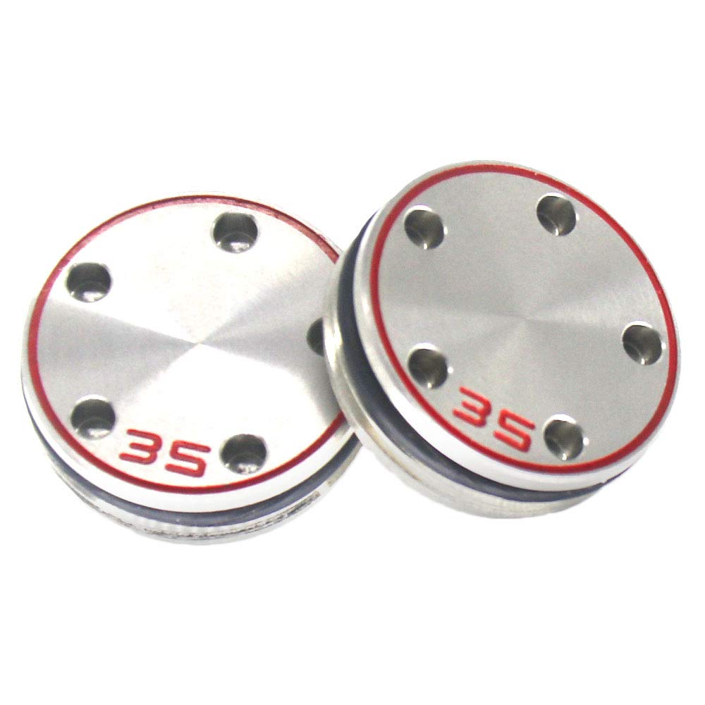 XFDACOV protective rings on Scotty Cameron weights guard against moisture.