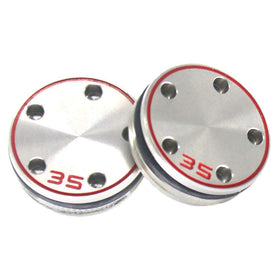 XFDACOV protective rings on Scotty Cameron weights guard against moisture.