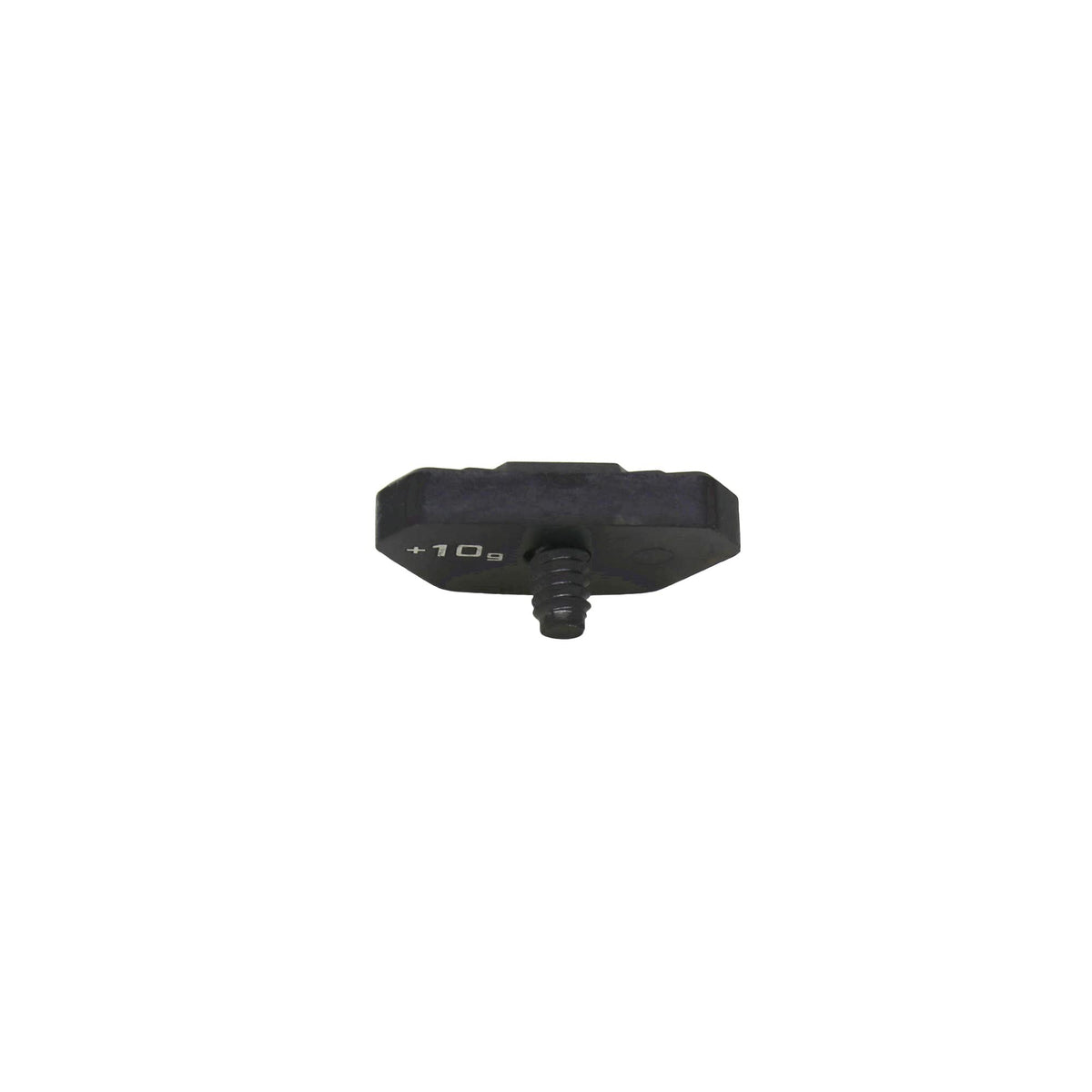 Closeup of XFDACOV head-weight mount with clean threading and secure fit
