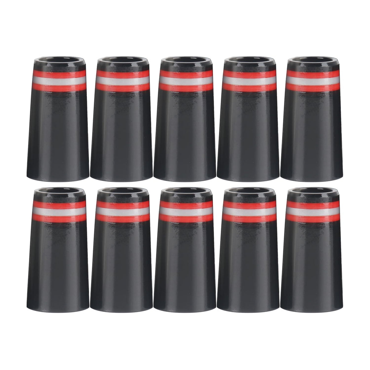 XFDACOV ferrules for 0.355'' tapered shafts with durable ABS construction