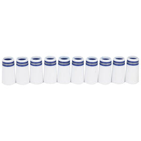 XFDACOV ferrules made from durable ABS resist wear over time.
