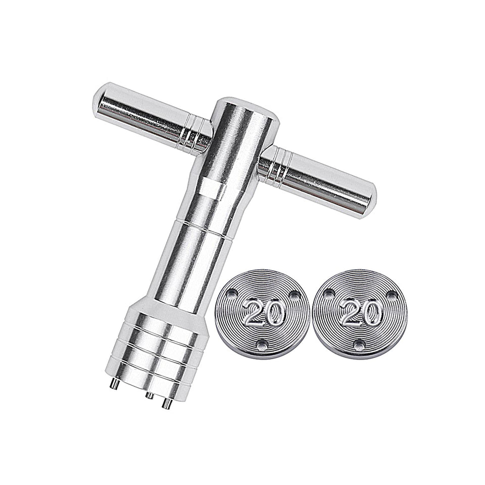 XFDACOV wrench and 20g weights for Taylormade TP putters enhance setup and feel.