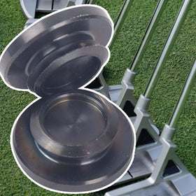 XFDACOV weight screw on Spider Mini putter close-up, showing secure compatibility.
